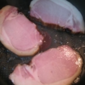 厚切りロースハムのマスタードマヨソースかけ レシピ 作り方 By ミルク白うさぎ 楽天レシピ